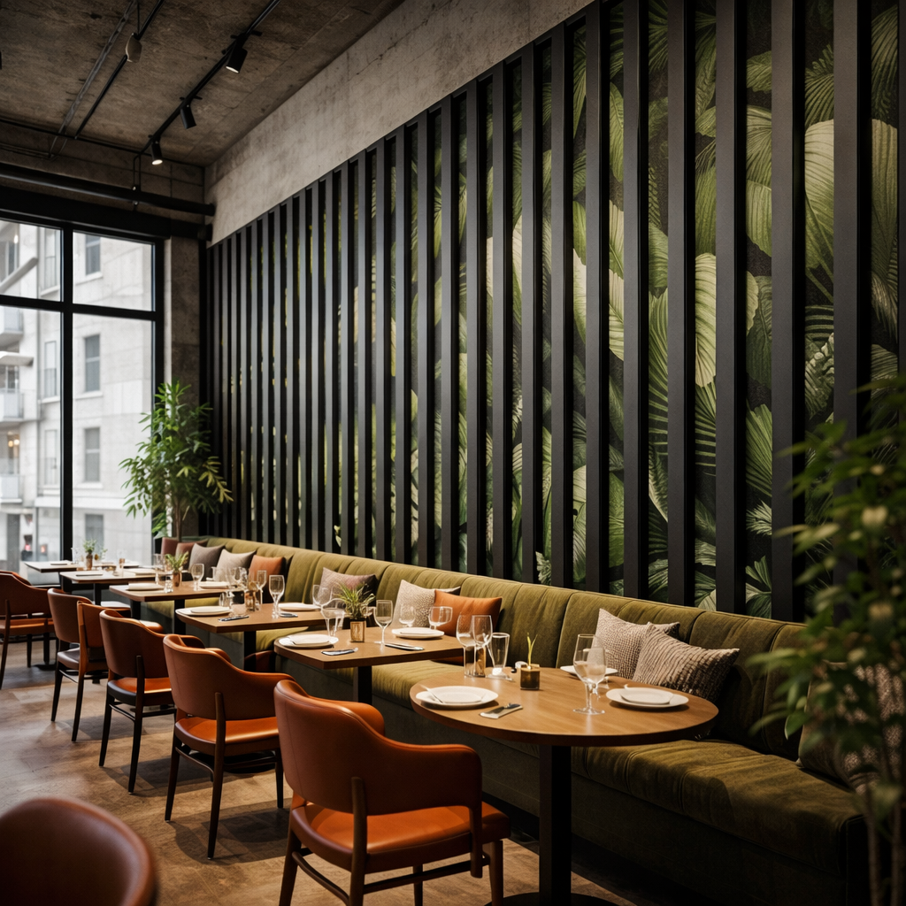 Jungle Slat Wallpaper