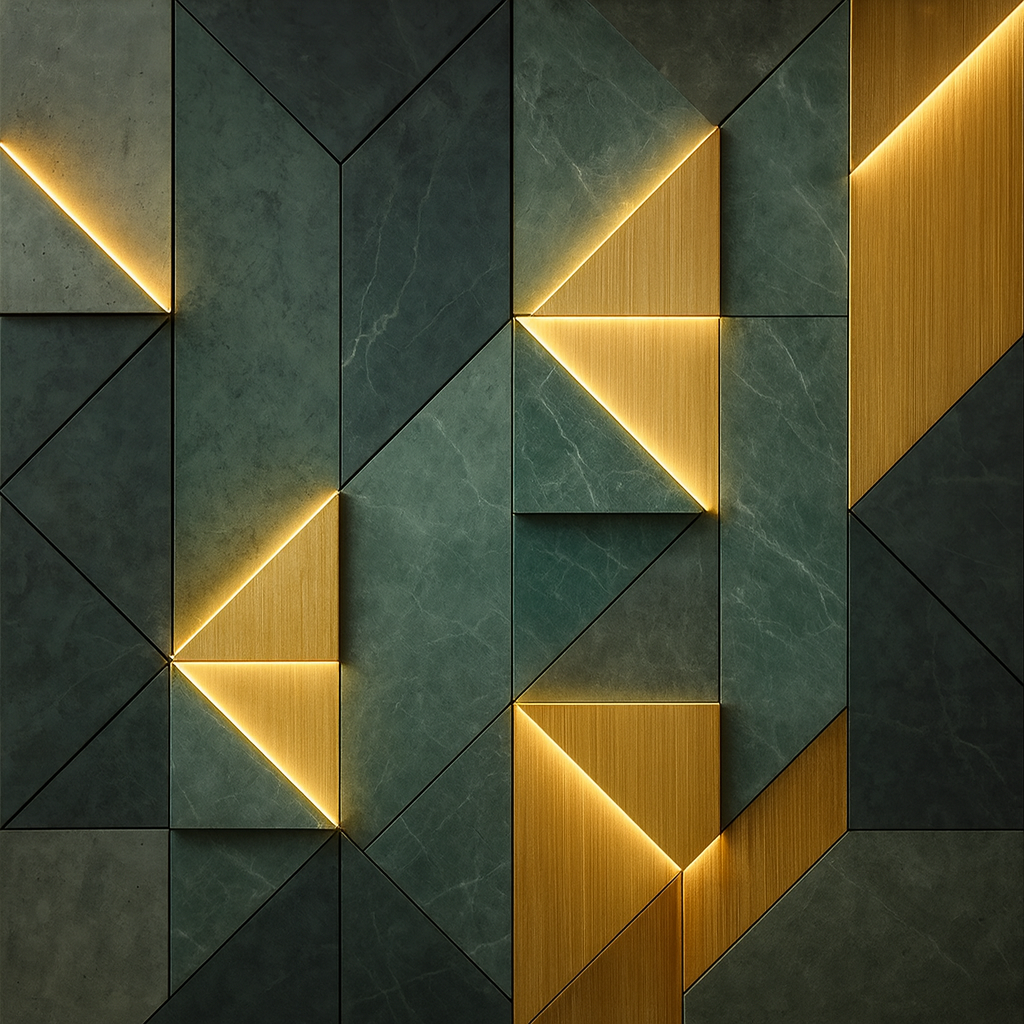 Illuminated  Luxe Wallpaper