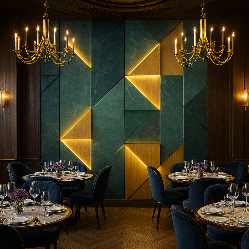 Illuminated  Luxe Wallpaper