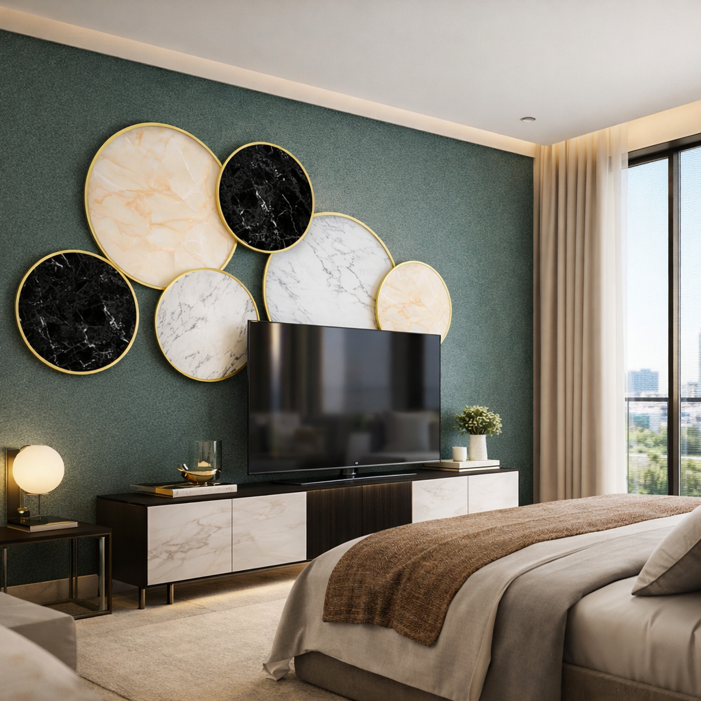 Gilded Circles Wallpaper