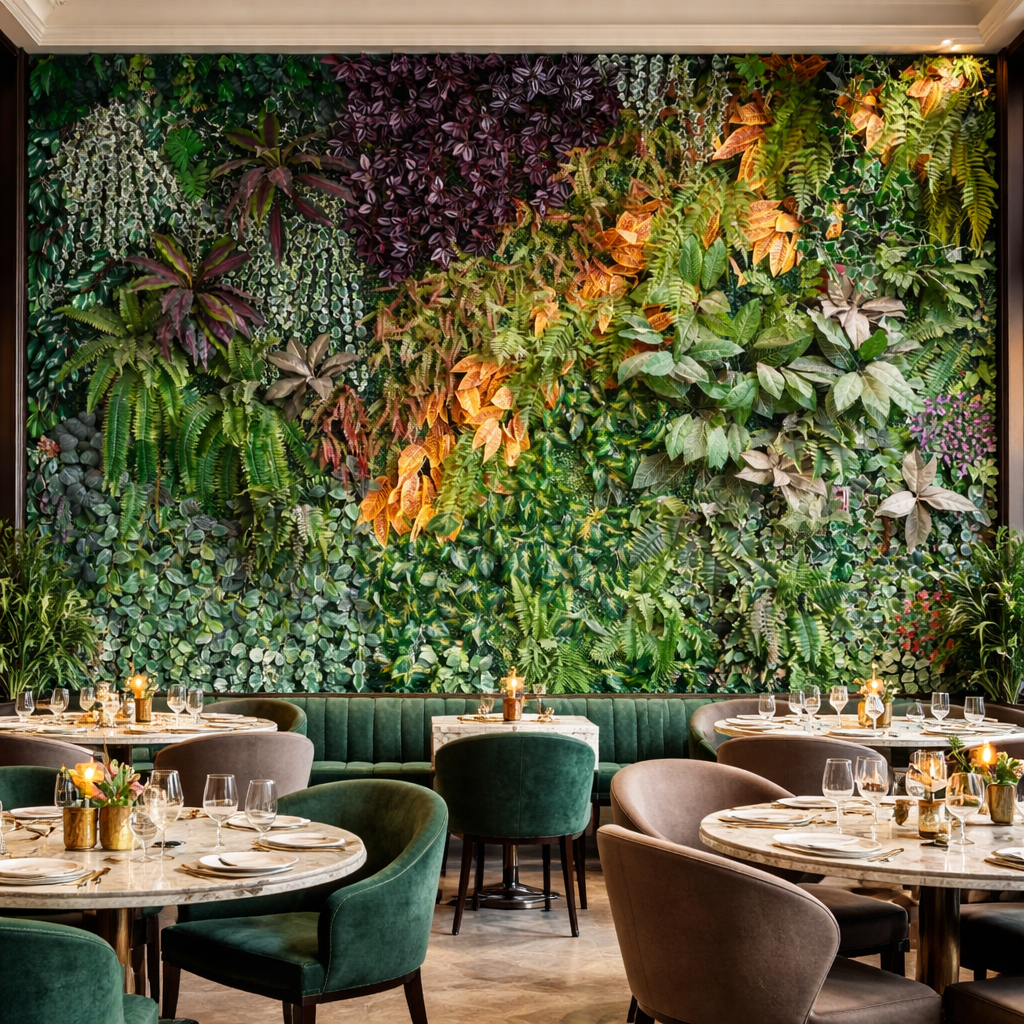 Vertical Garden Luxe Wallpaper