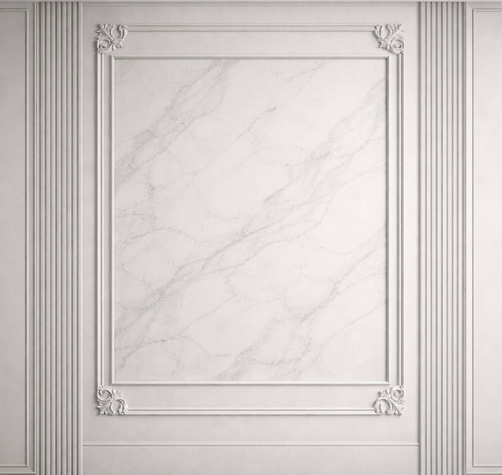 Classic Marble Panel Wallpaper