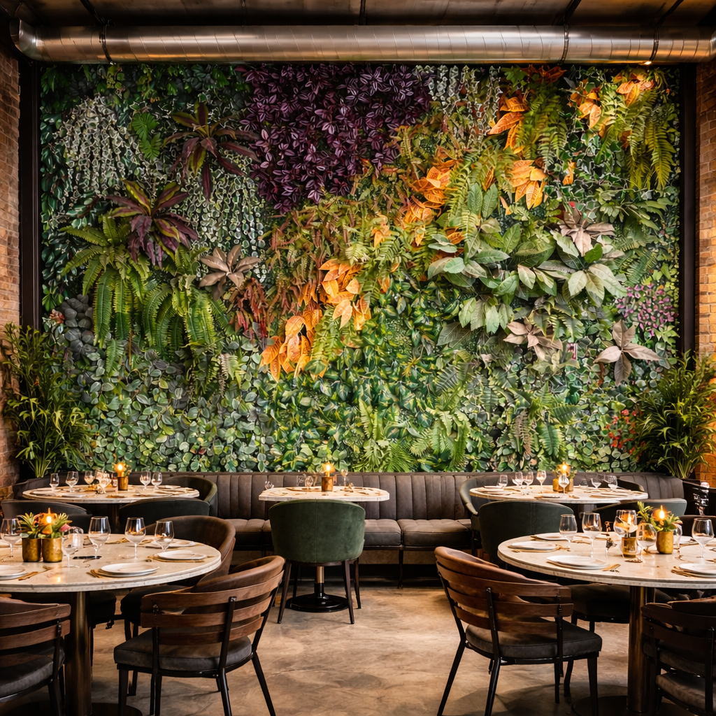 Vertical Garden Luxe Wallpaper