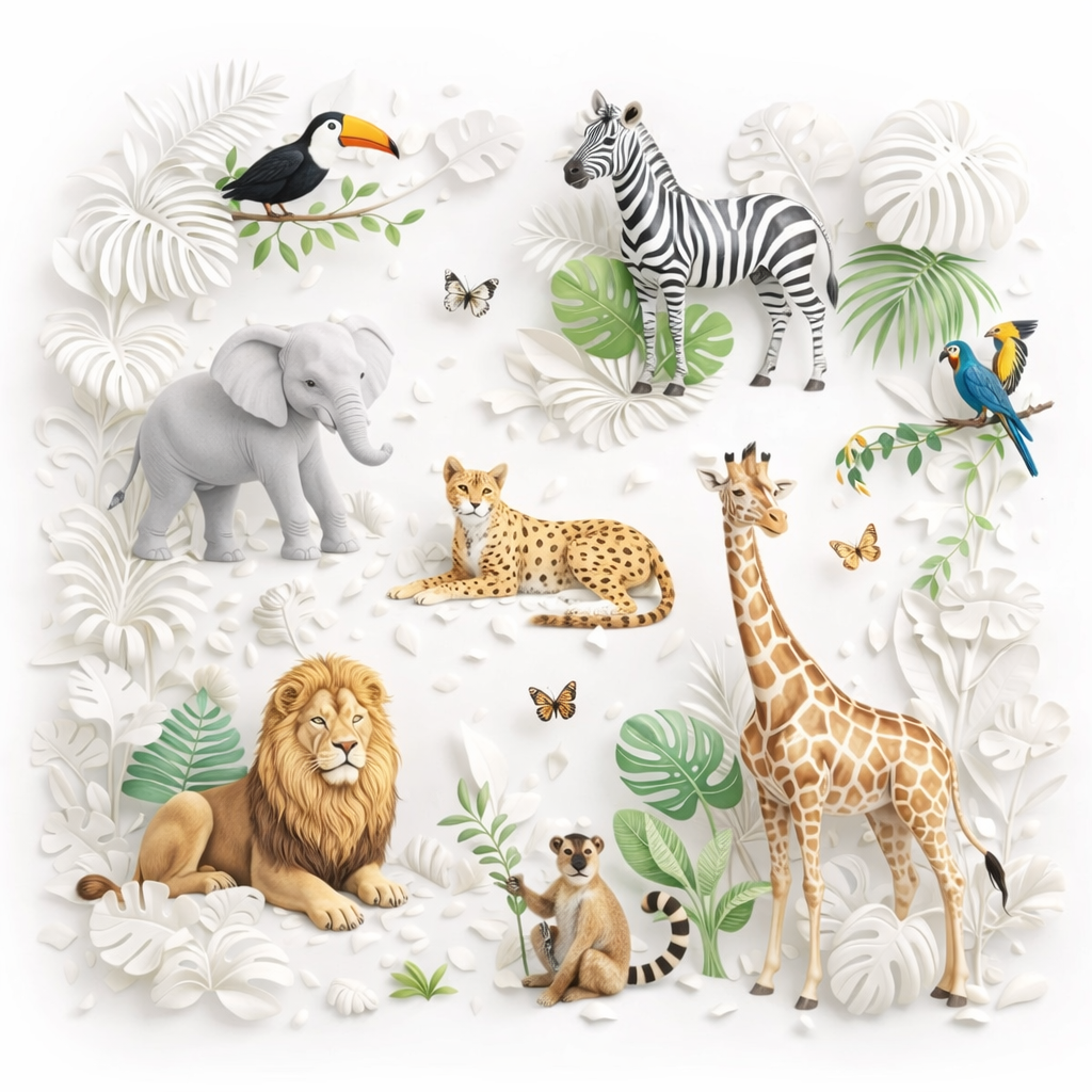 Safari Adventure Wallpaper