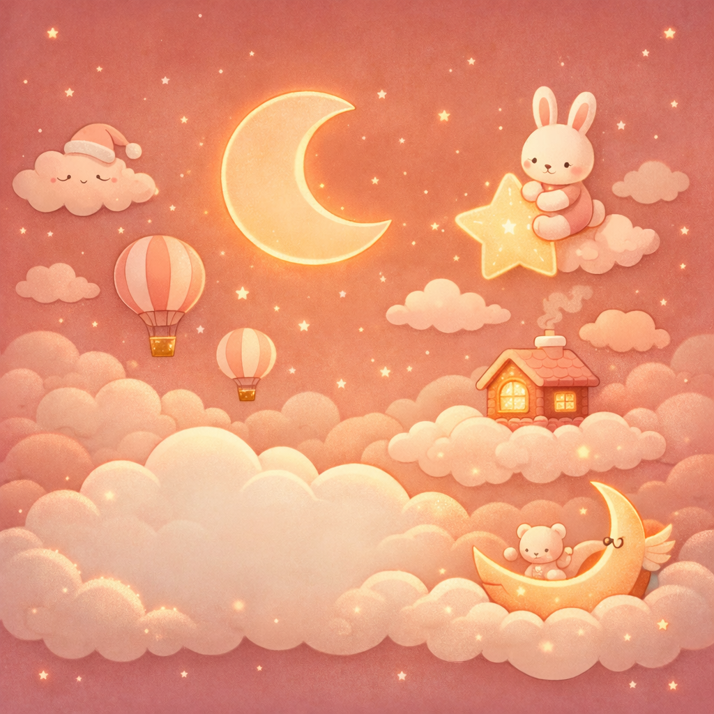 Dreamy Moonlight Sky Wallpaper