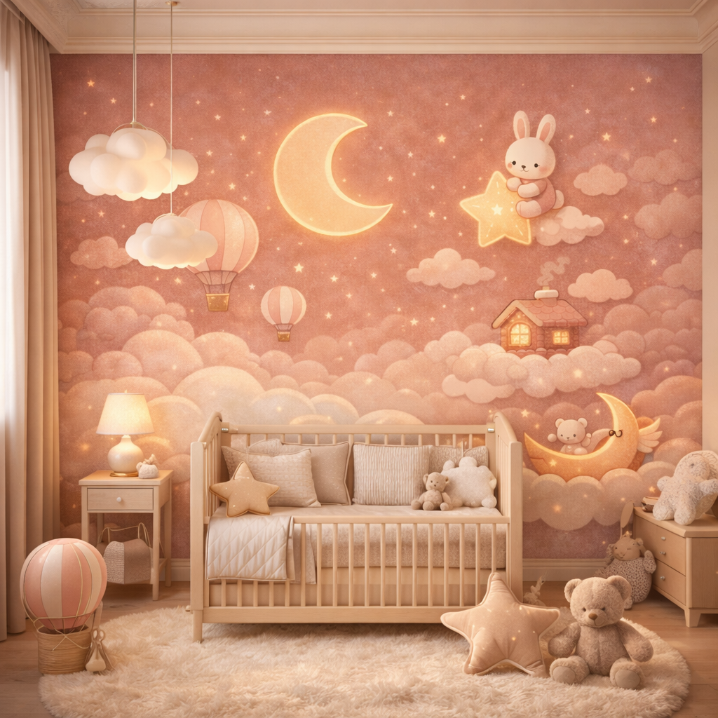 Dreamy Moonlight Sky Wallpaper