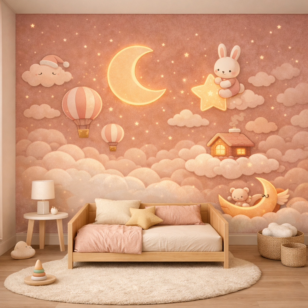 Dreamy Moonlight Sky Wallpaper