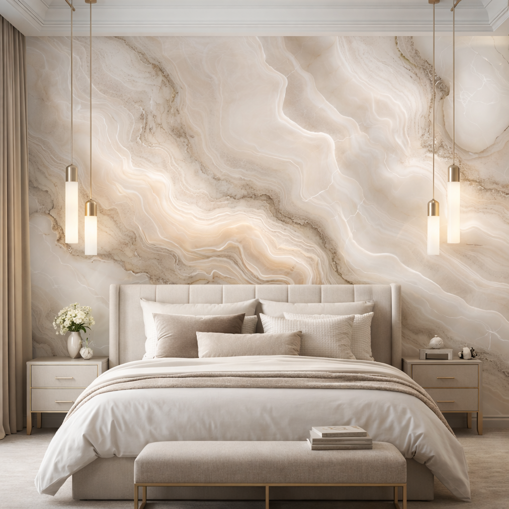 Alabaster Marble Wallpaper