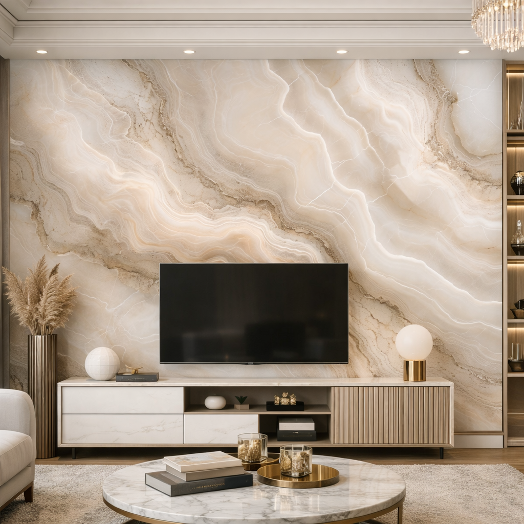 Alabaster Marble Wallpaper