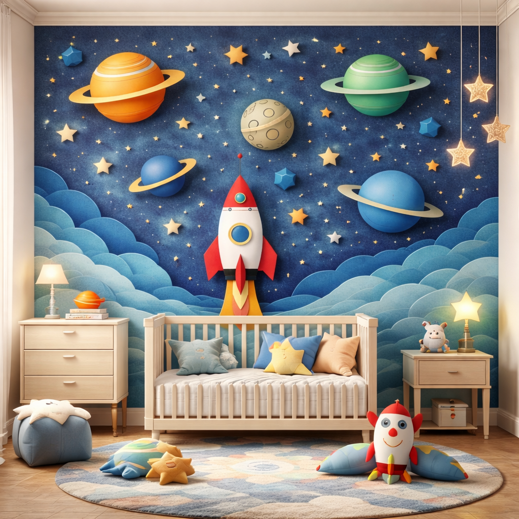 Rocket Dreamscape Wallpaper