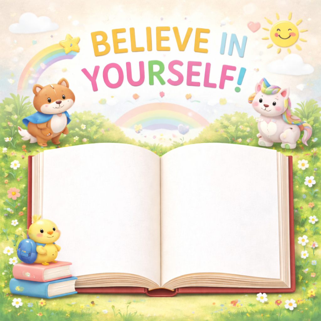 Wipeable Believe In Yourself Wallpaper