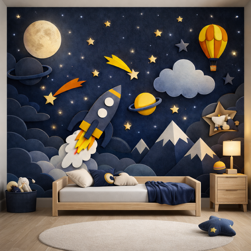 Dream Voyage Space Wallpaper
