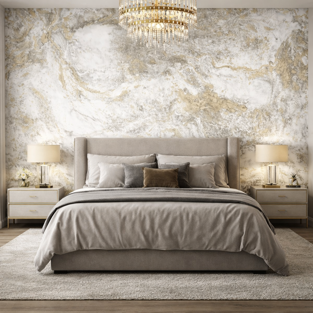Cloudstone Marble Wallpaper