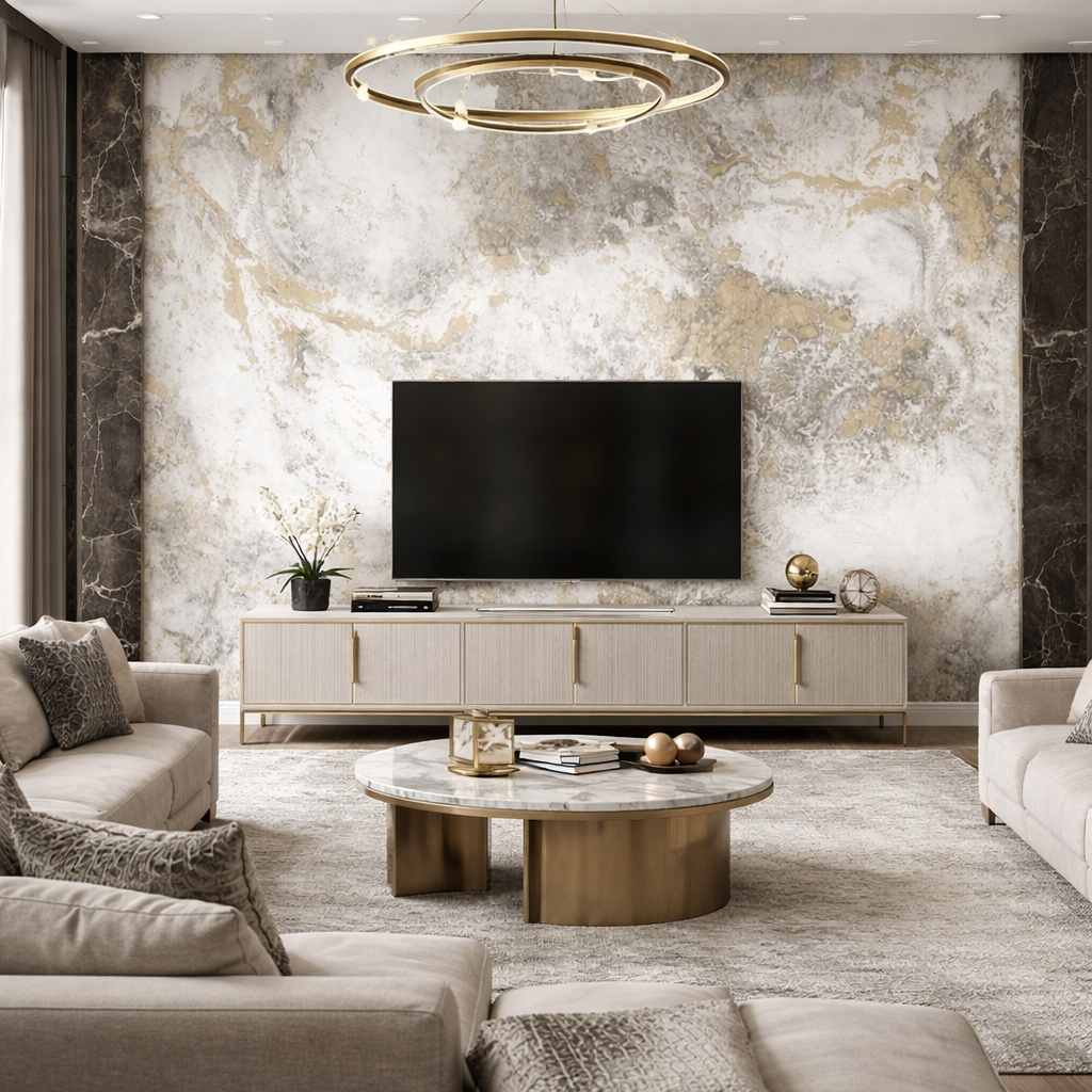 Cloudstone Marble Wallpaper
