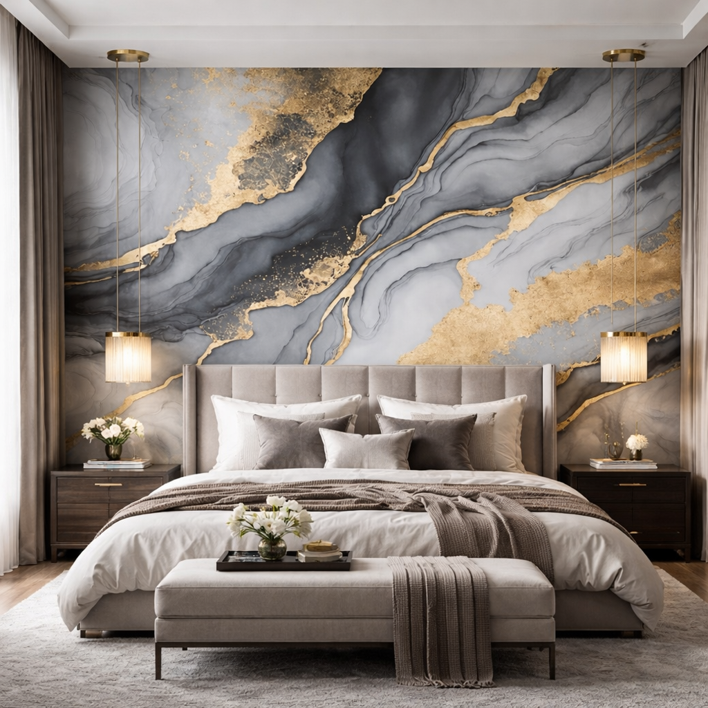 Lithoria Marble Wallpaper