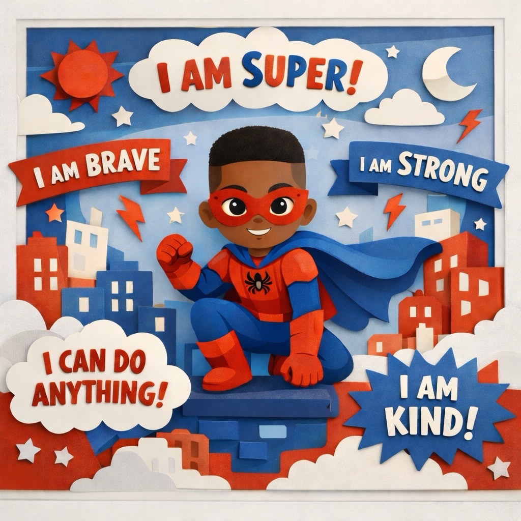 Superhero Confidence Wallpaper