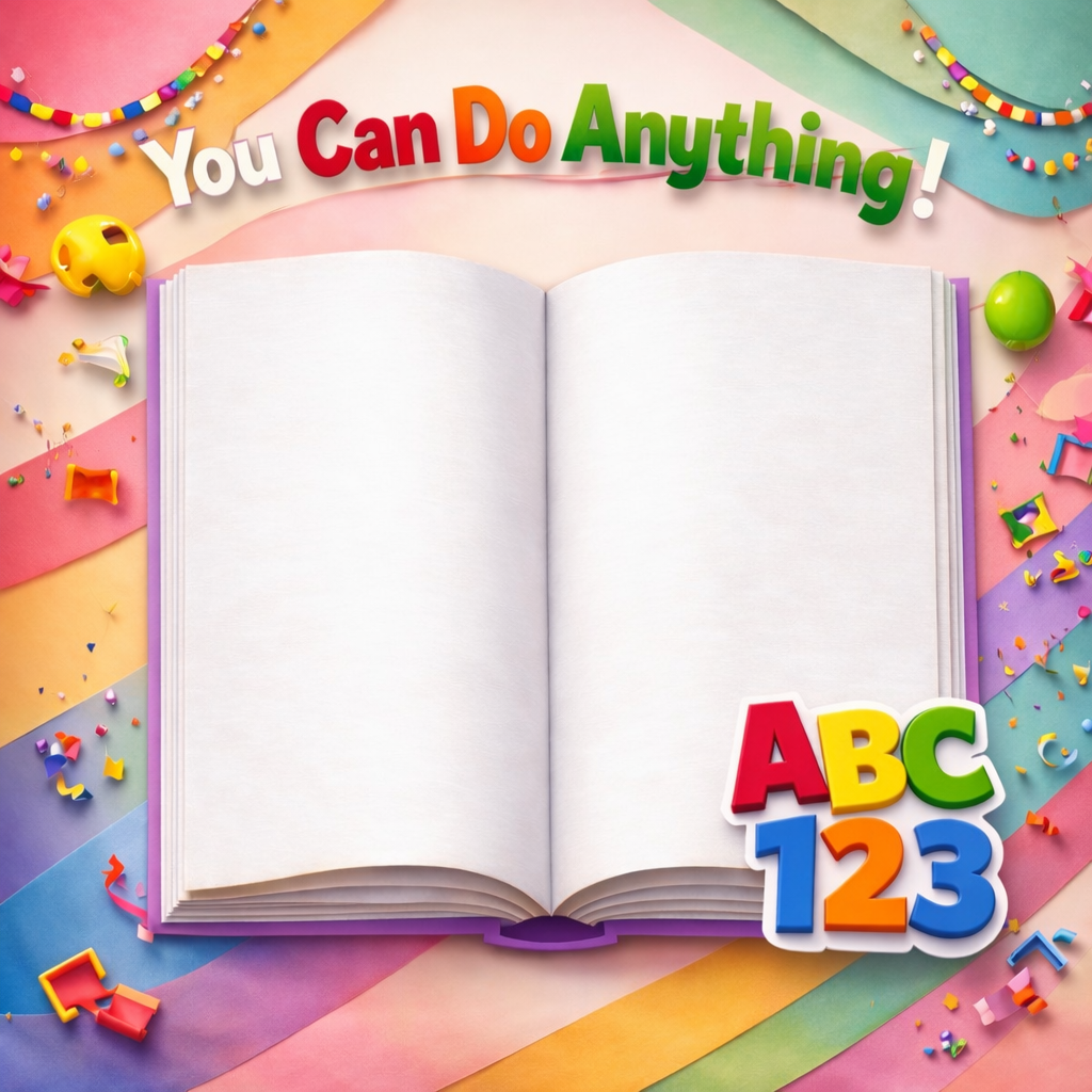 Wipeable Rainbow Study Wallpaper