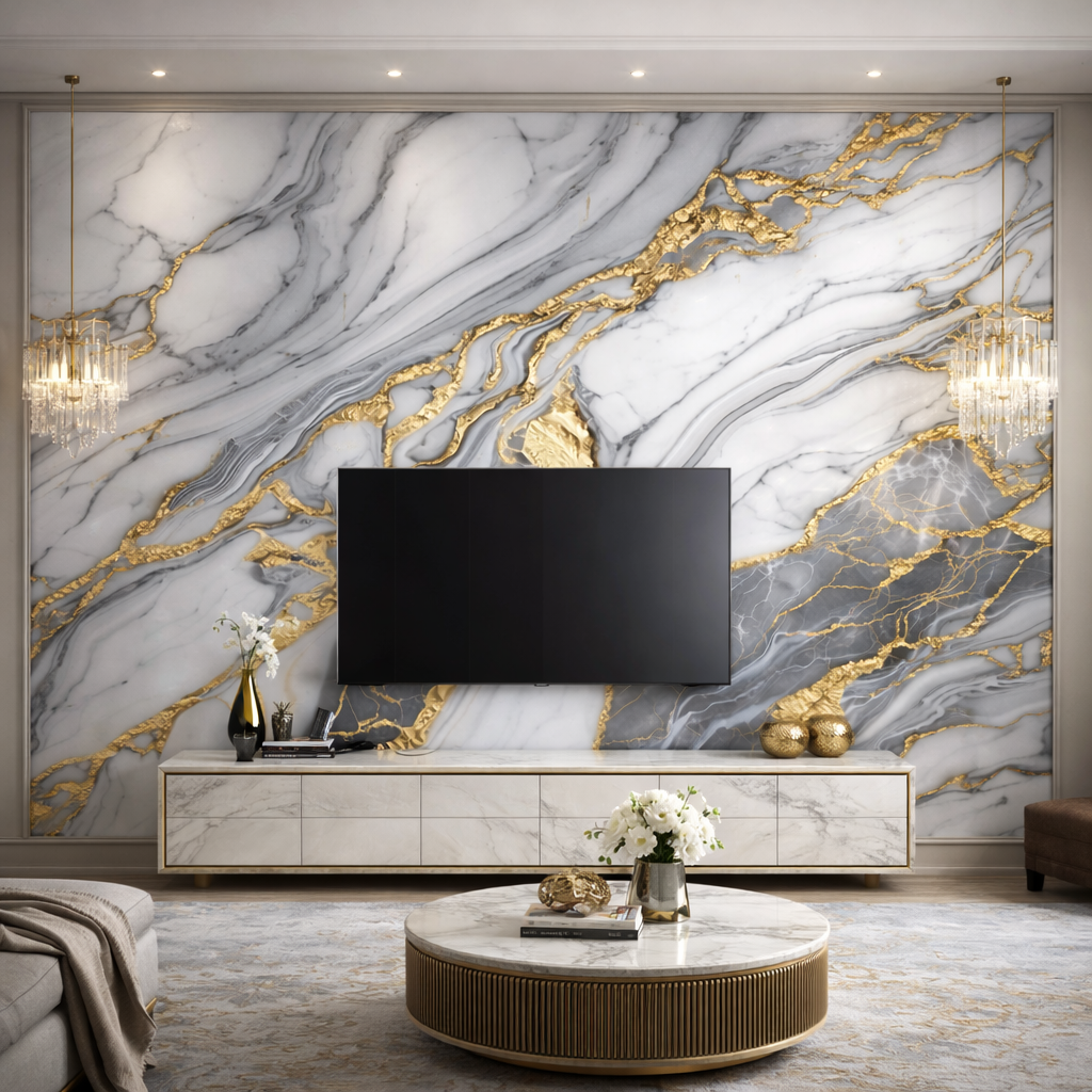 Seraphel Marble Wallpaper
