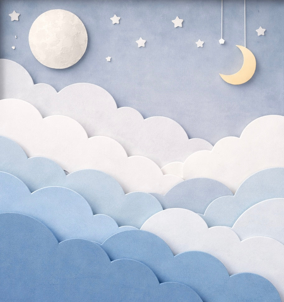 Moon & Cloudscape Wallpaper