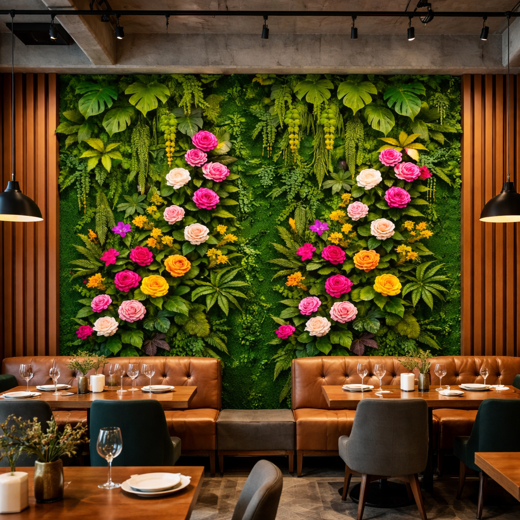 Lush Botanical Wallpaper