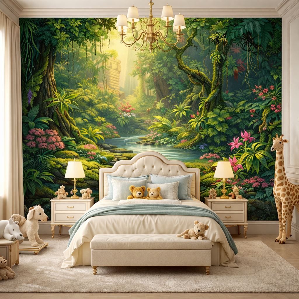 Jungle Waterfall Wallpaper