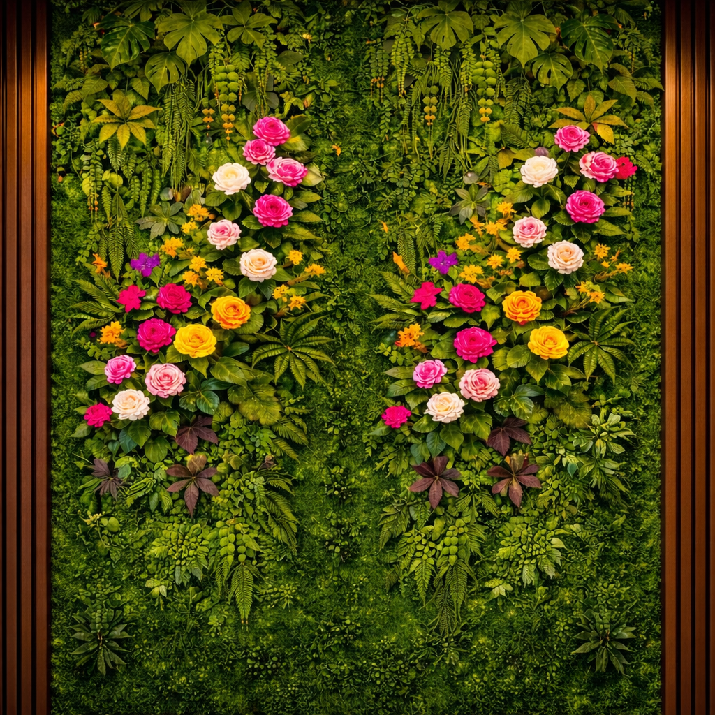 Lush Botanical Wallpaper