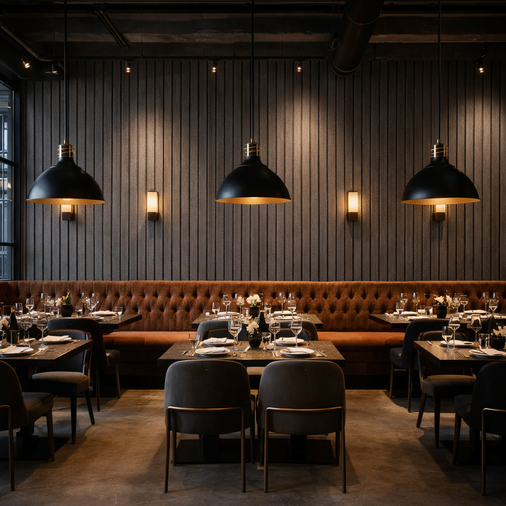 Modern Wooden Slats Elegance Wallpaper