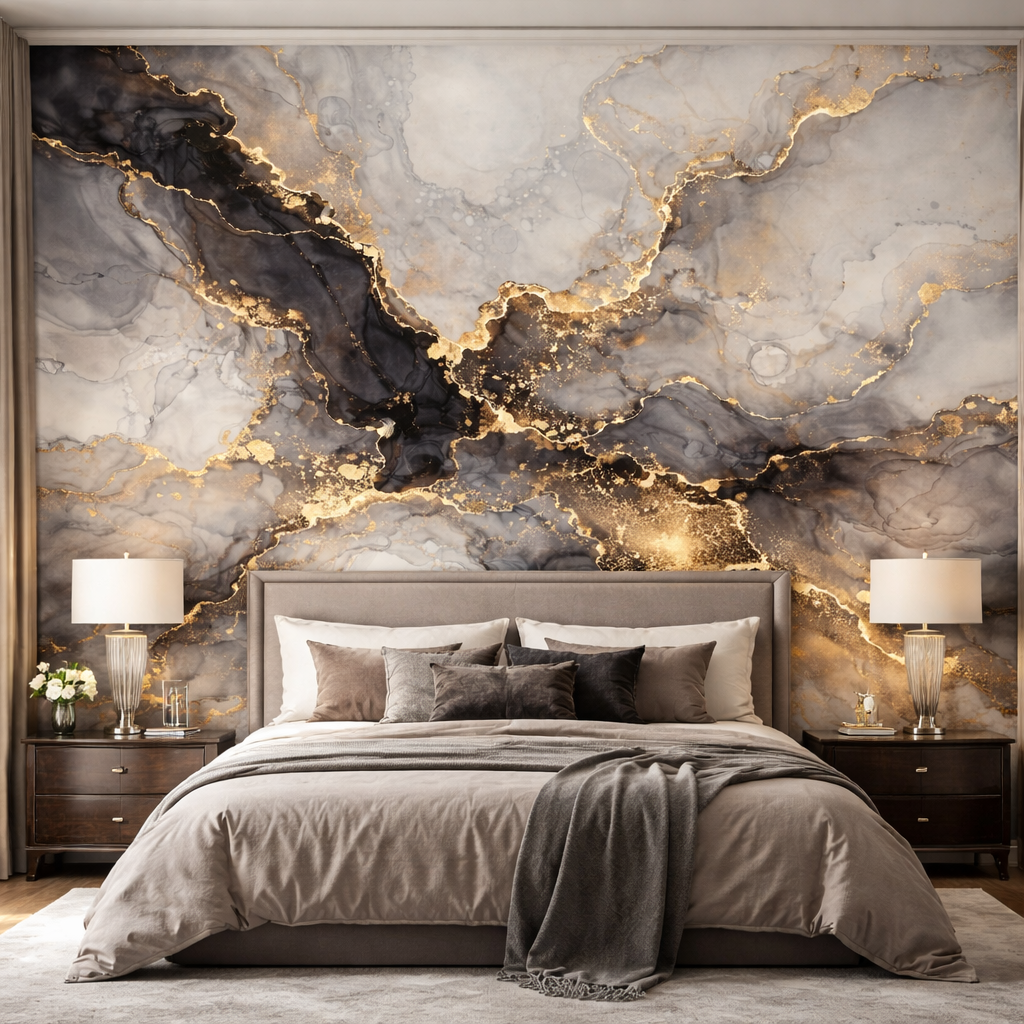 Granveil Marble Wallpaper