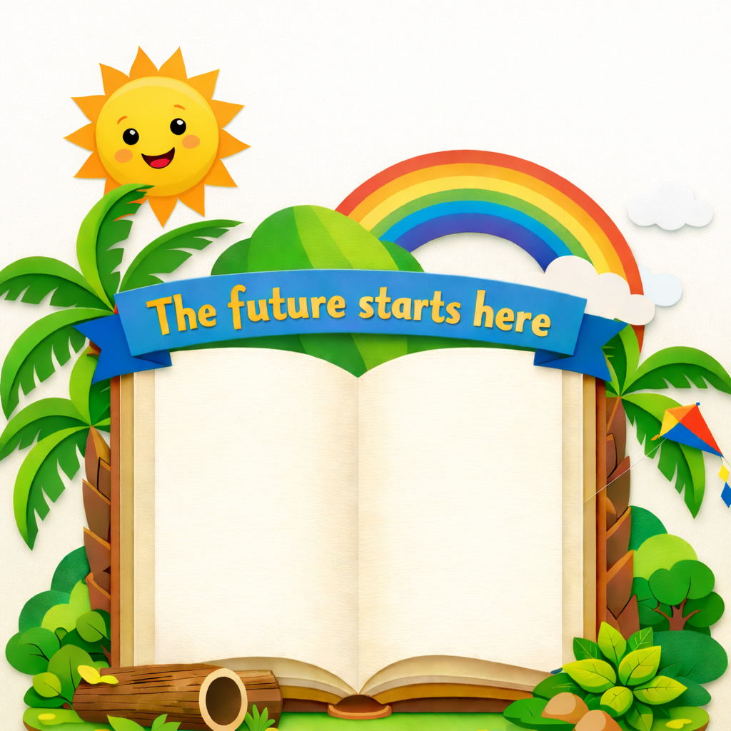 Wipeable Rainbow Activity Wallpaper