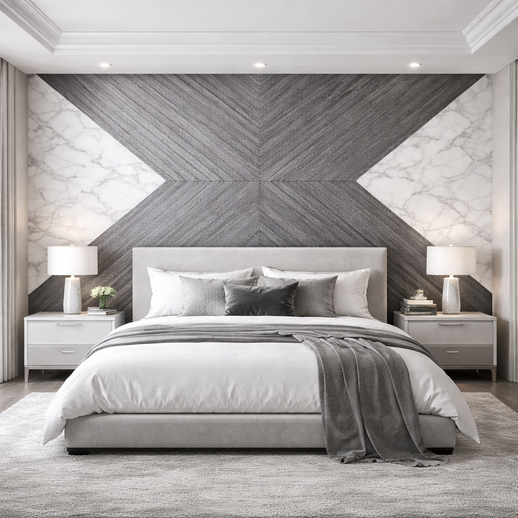 Monolith Chevron Wallpaper