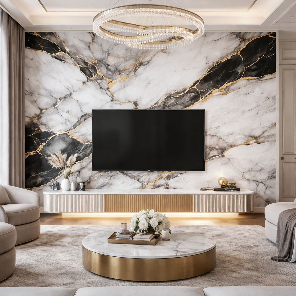 Opulith Marble Wallpaper