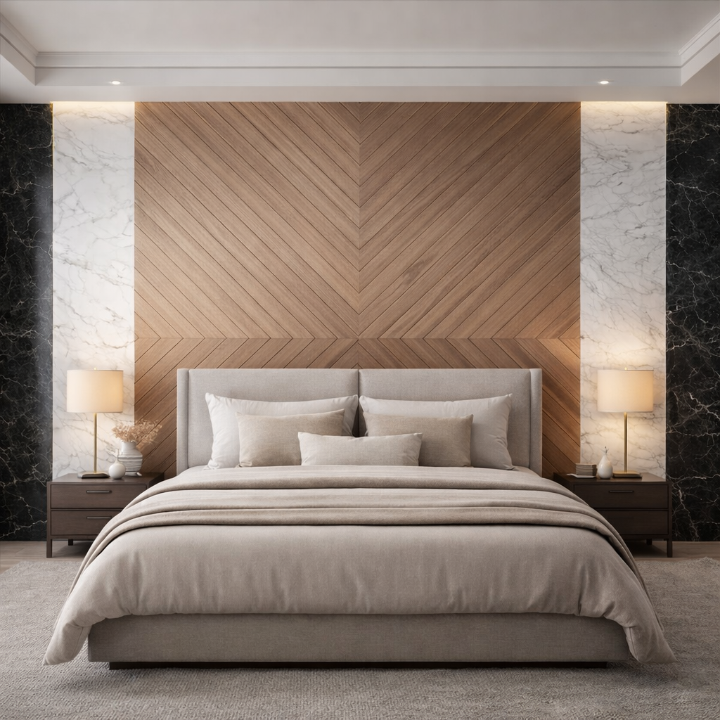 Opal Chevron Wallpaper