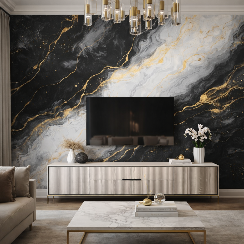 Monarque Marble Wallpaper
