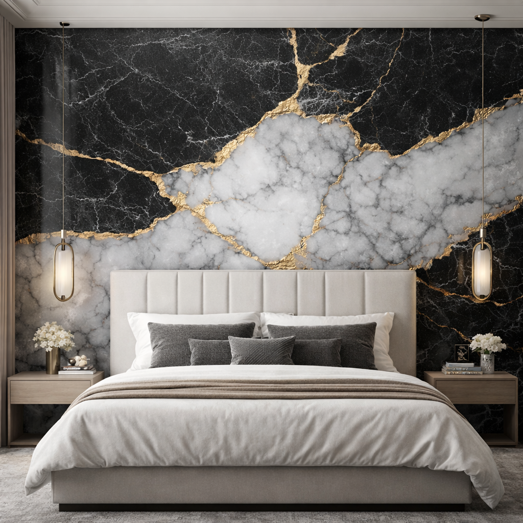 Althera Marble Wallpaper