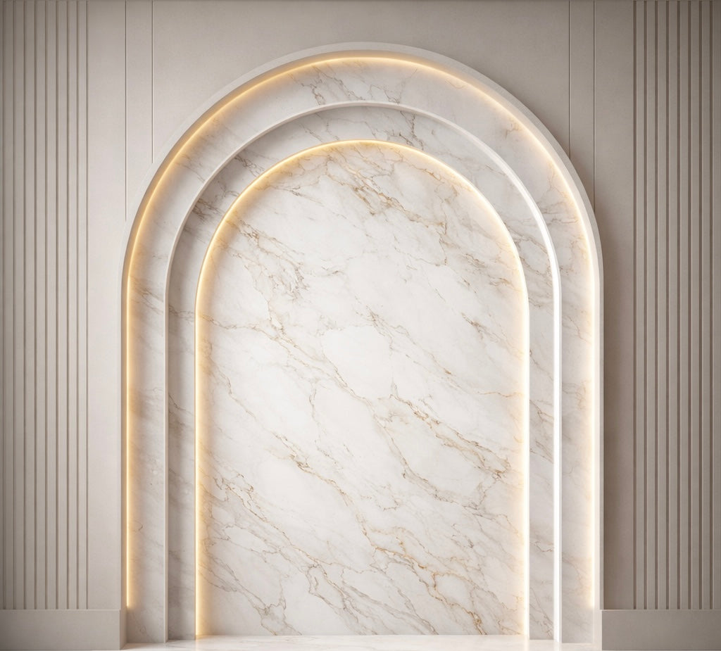 Marble Arch Glow Wallpaper