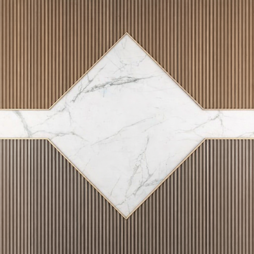 Aurum Chevron Wallpaper