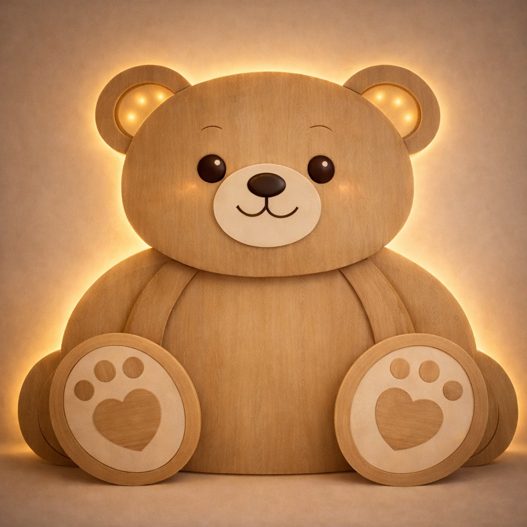 GlowWood Teddy Bear Wallpaper