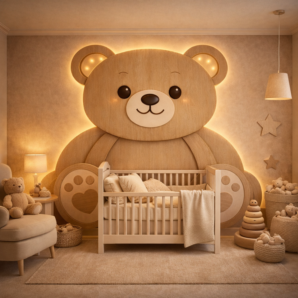 GlowWood Teddy Bear Wallpaper
