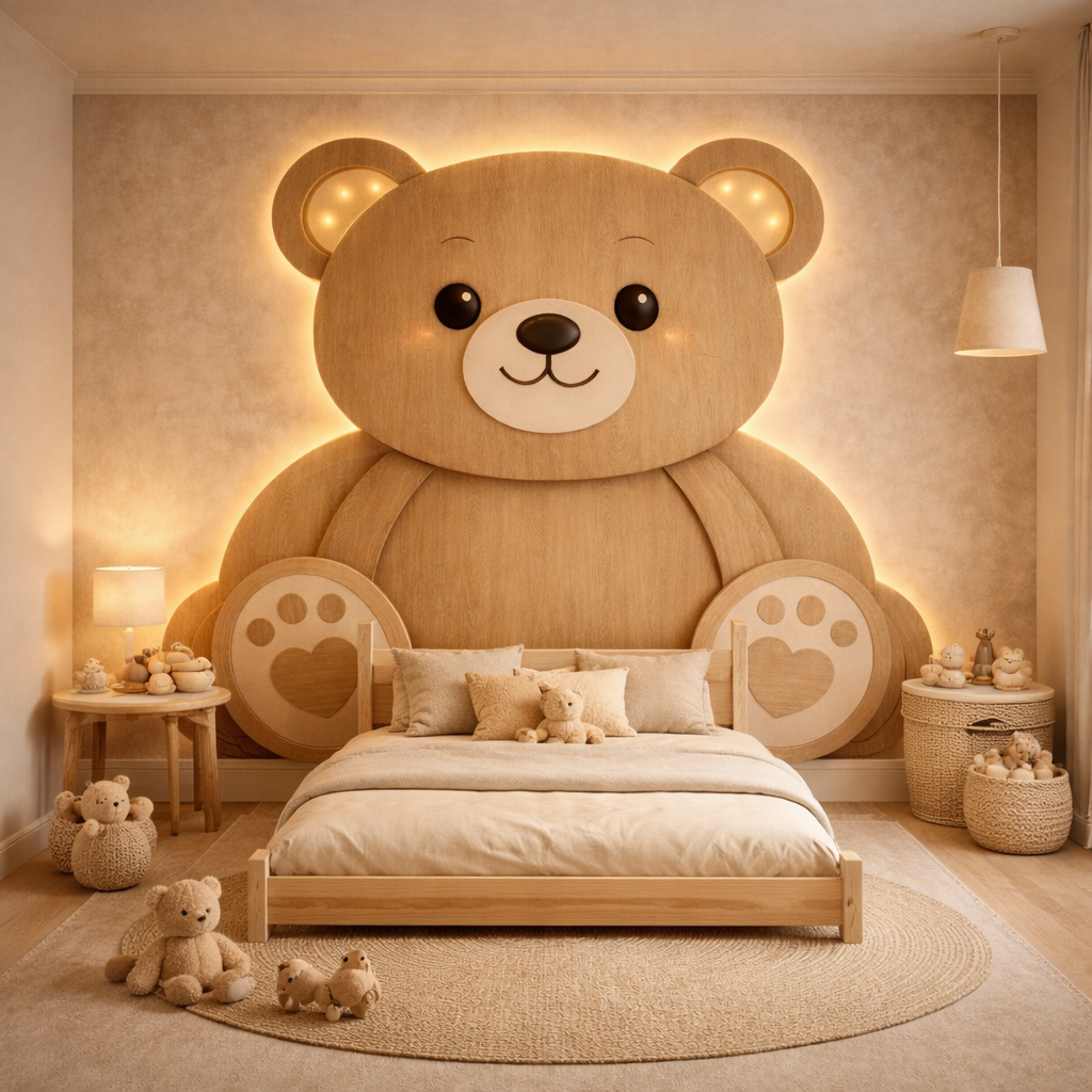 GlowWood Teddy Bear Wallpaper