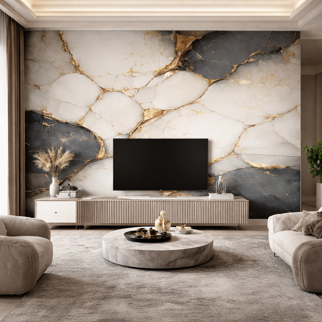 Aurique Marble Wallpaper