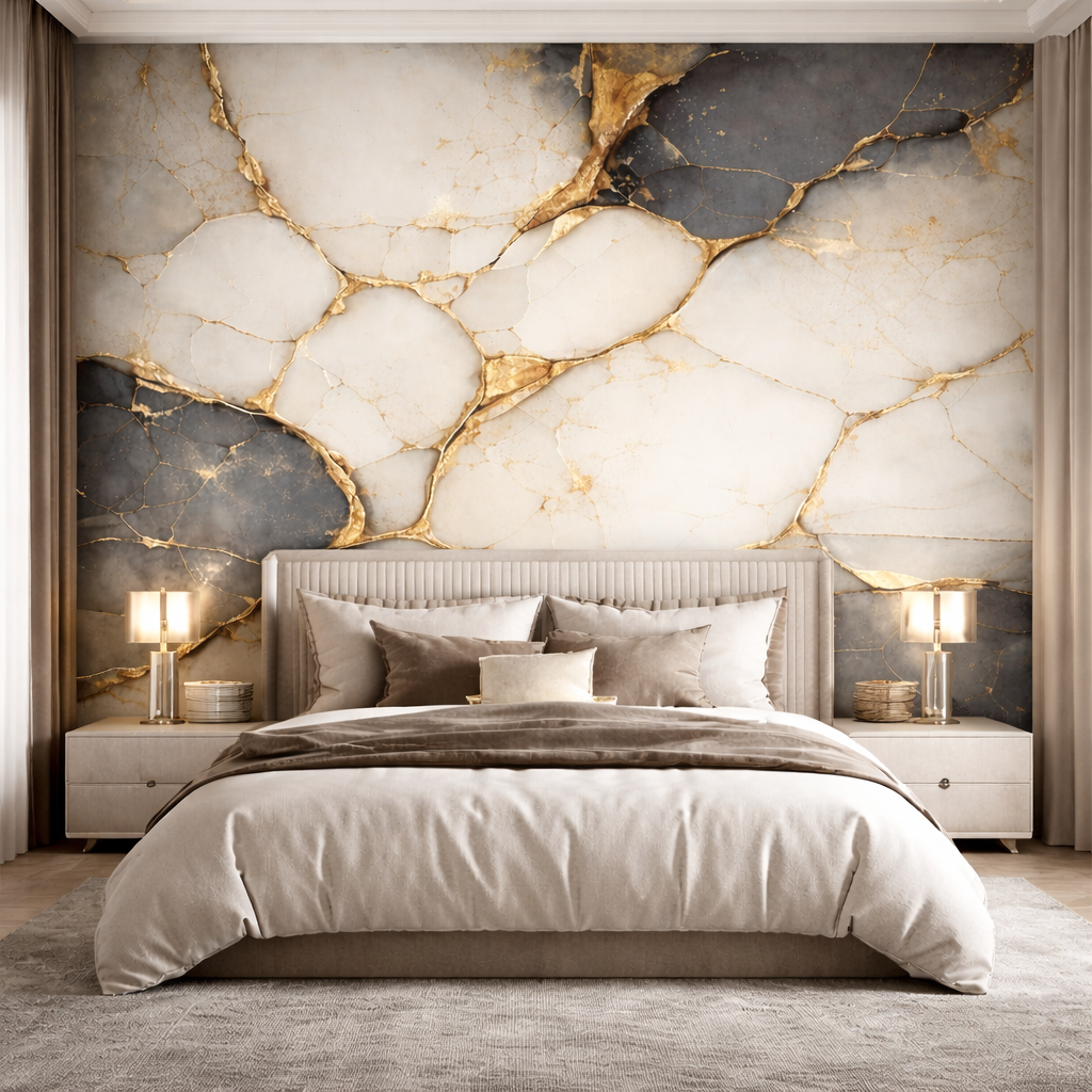 Aurique Marble Wallpaper
