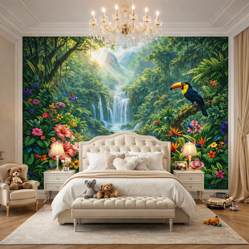 Tropical Mist Wallpaper