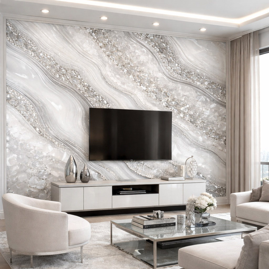 Crystal Seam Wallpaper