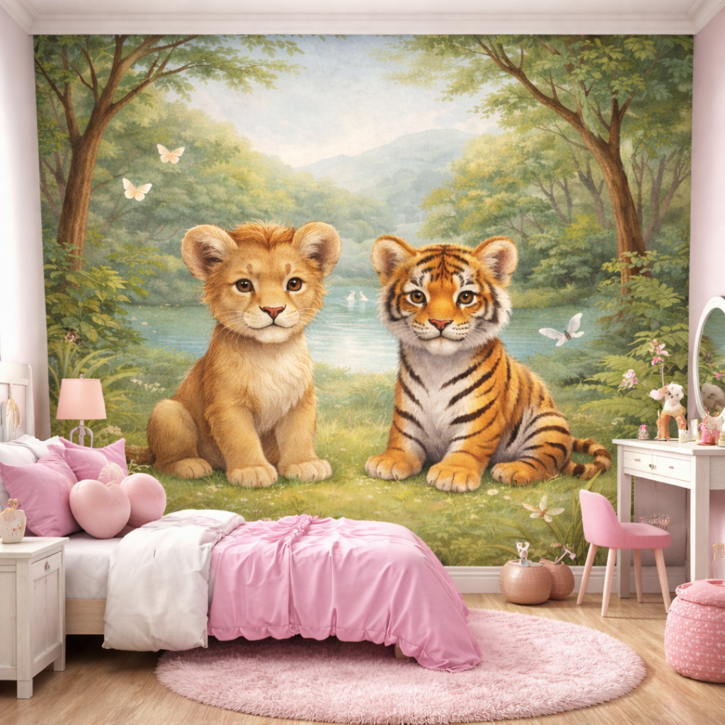 Safari Cubs Wallpaper