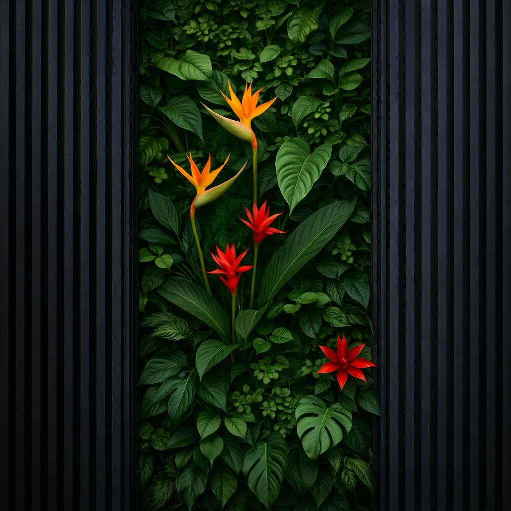 Leaf & Flower Wallpaper
