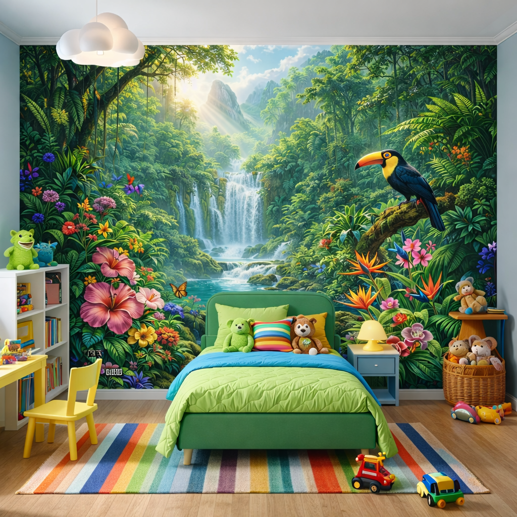 Tropical Mist Wallpaper