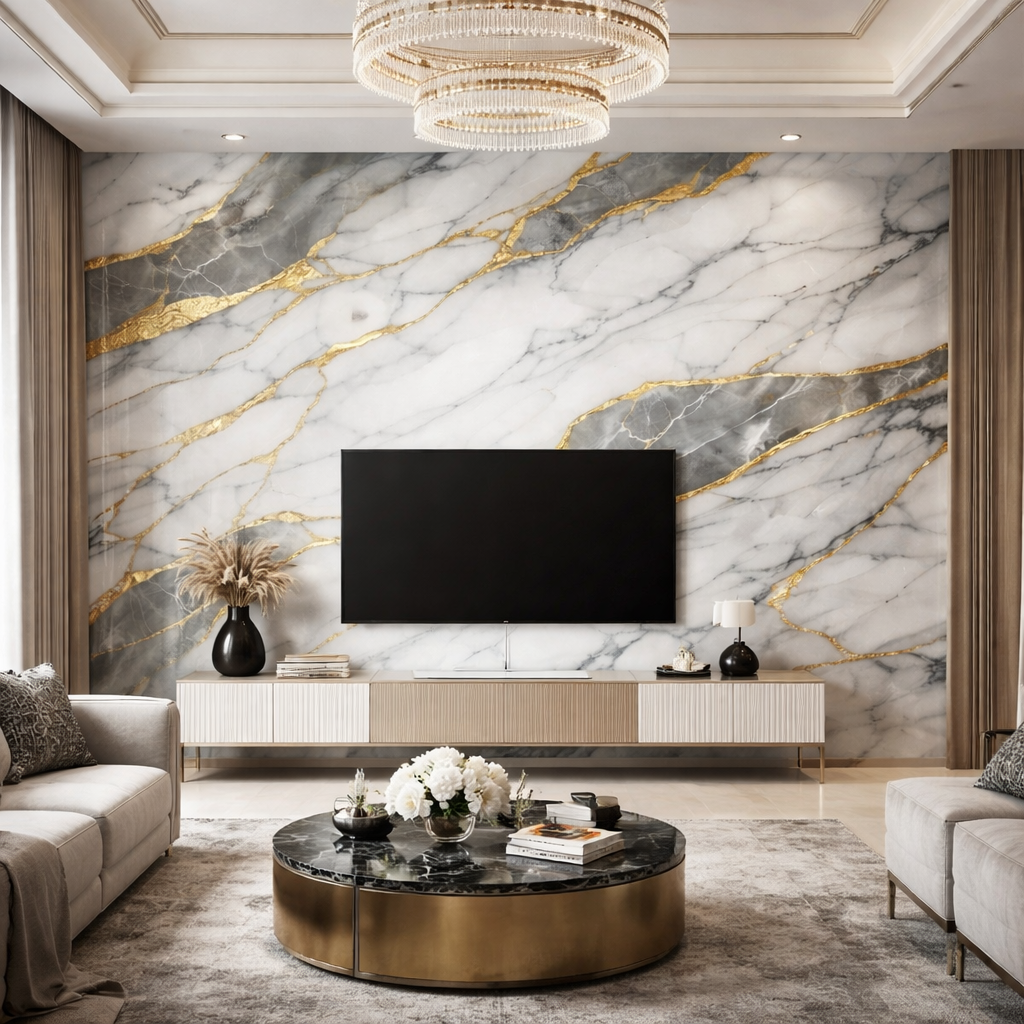 Quintara Marble Wallpaper