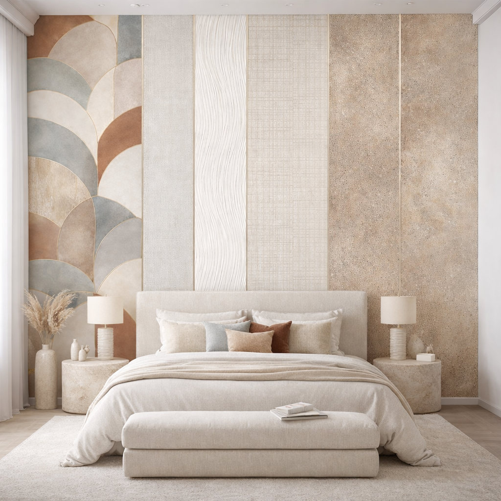 Sculpted Neutrals Wallpaper