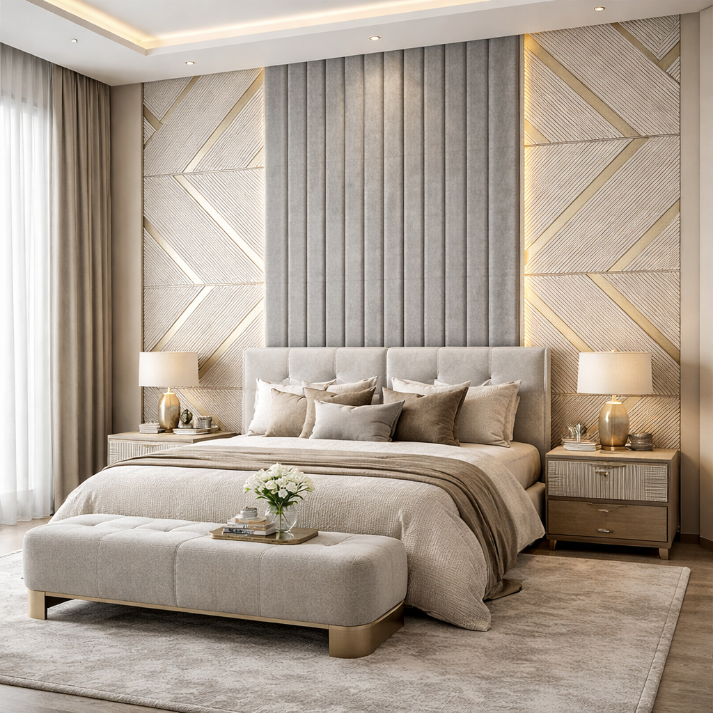 Architectural Harmony Wallpaper