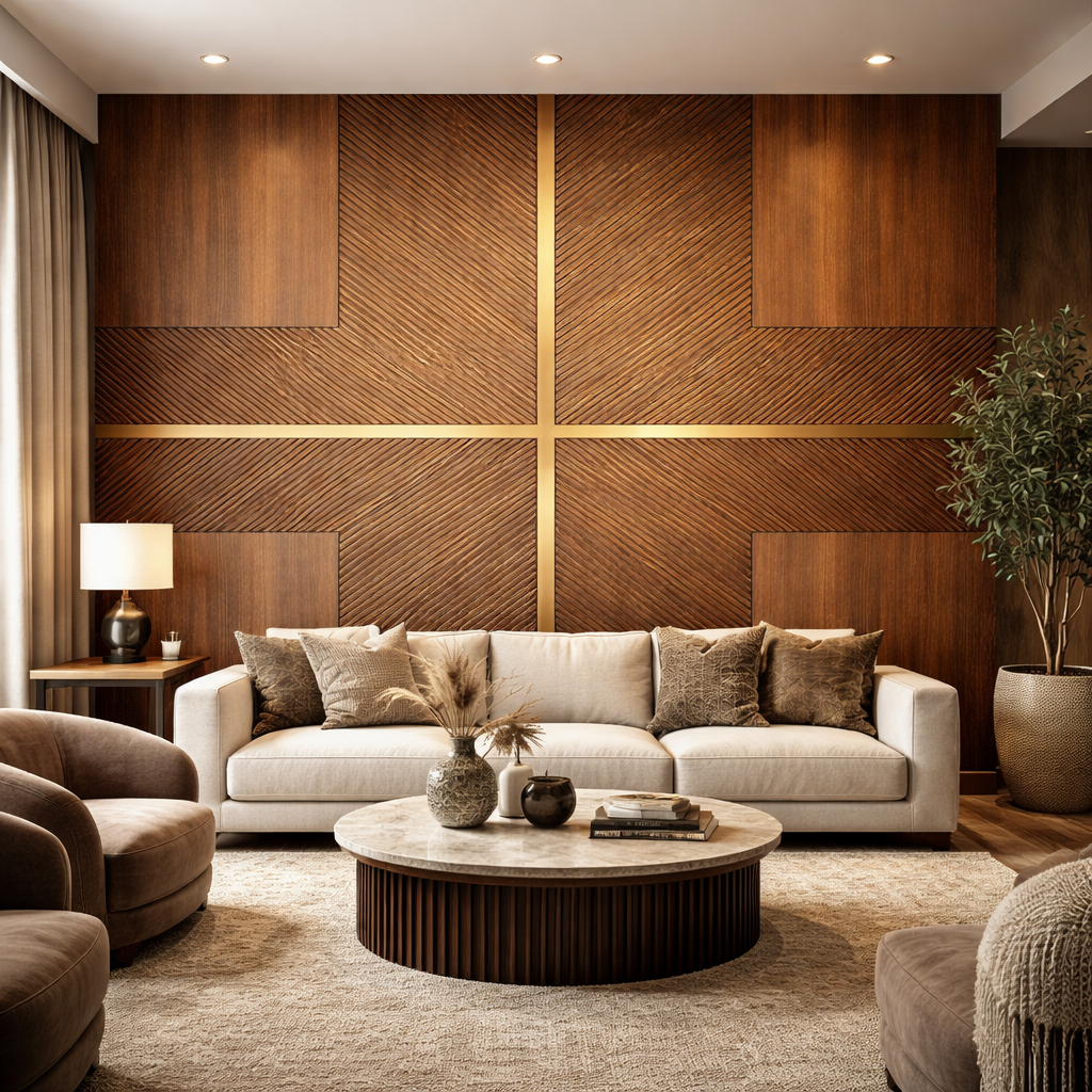 Wood Panel Wallpaper